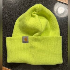 Carhartt Unisex Bright Green/Yellow Beanie